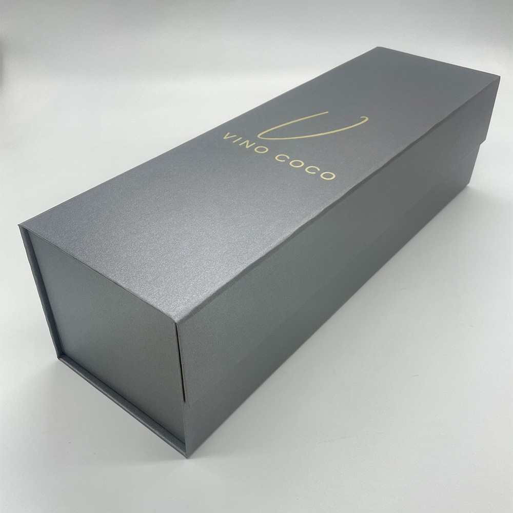 Luxury Folding wine packaging  box  (3)