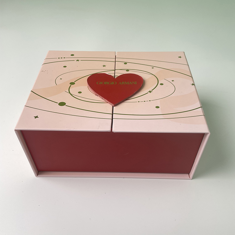 Luxury customized paper gift box for cosmetic packaging (2)