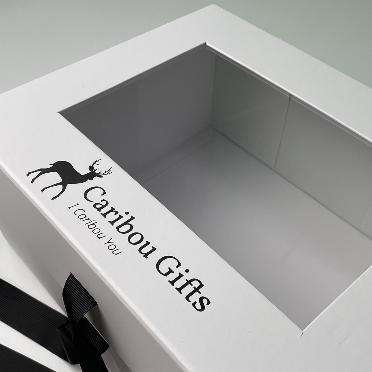 Luxury folding gift box with window (7)
