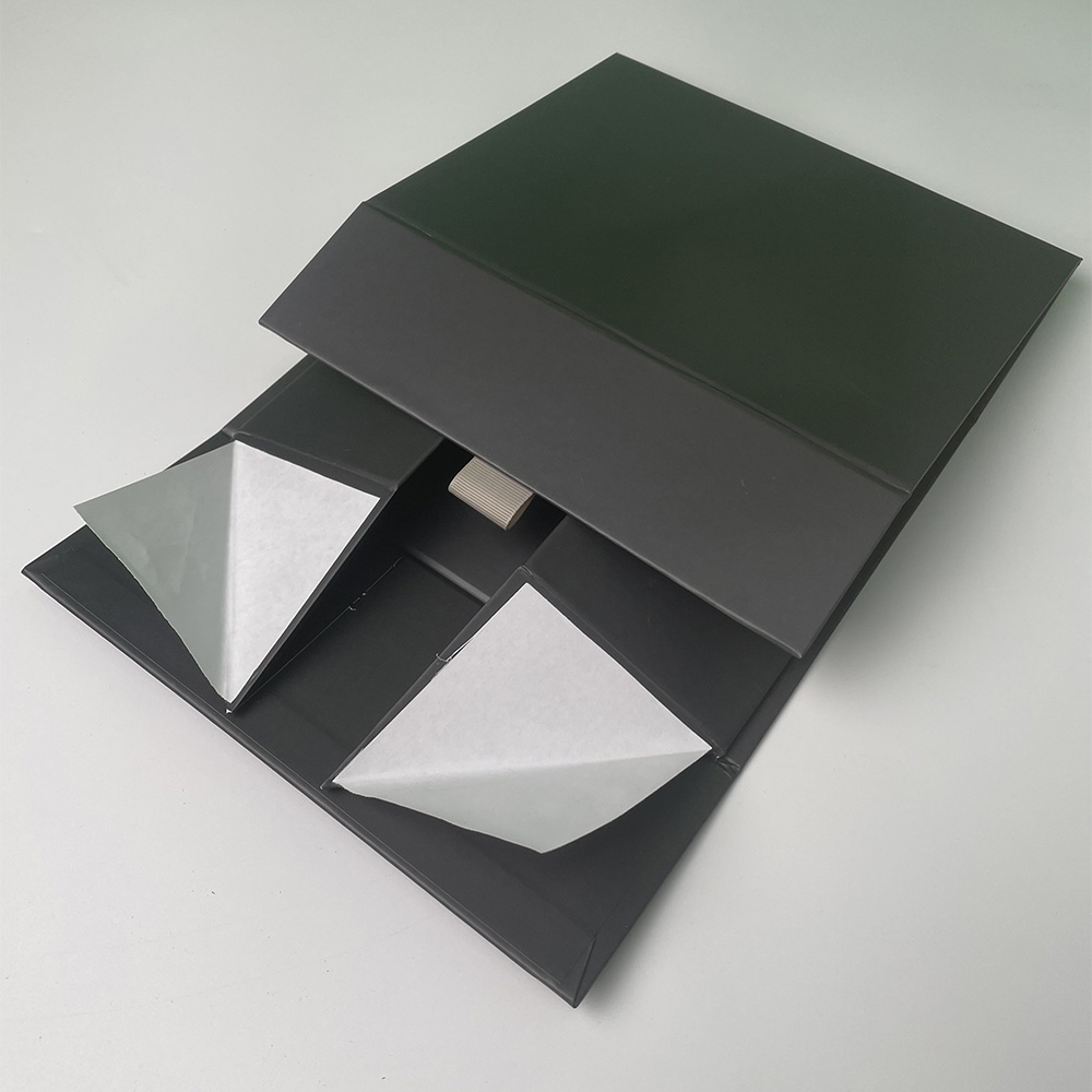 Recycled folding gift packaging box (1)