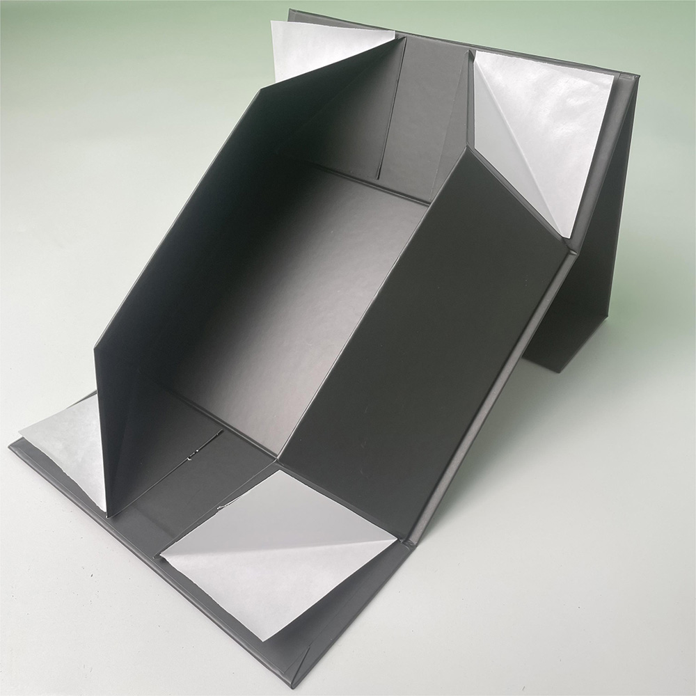 Recycled folding gift packaging box (2)