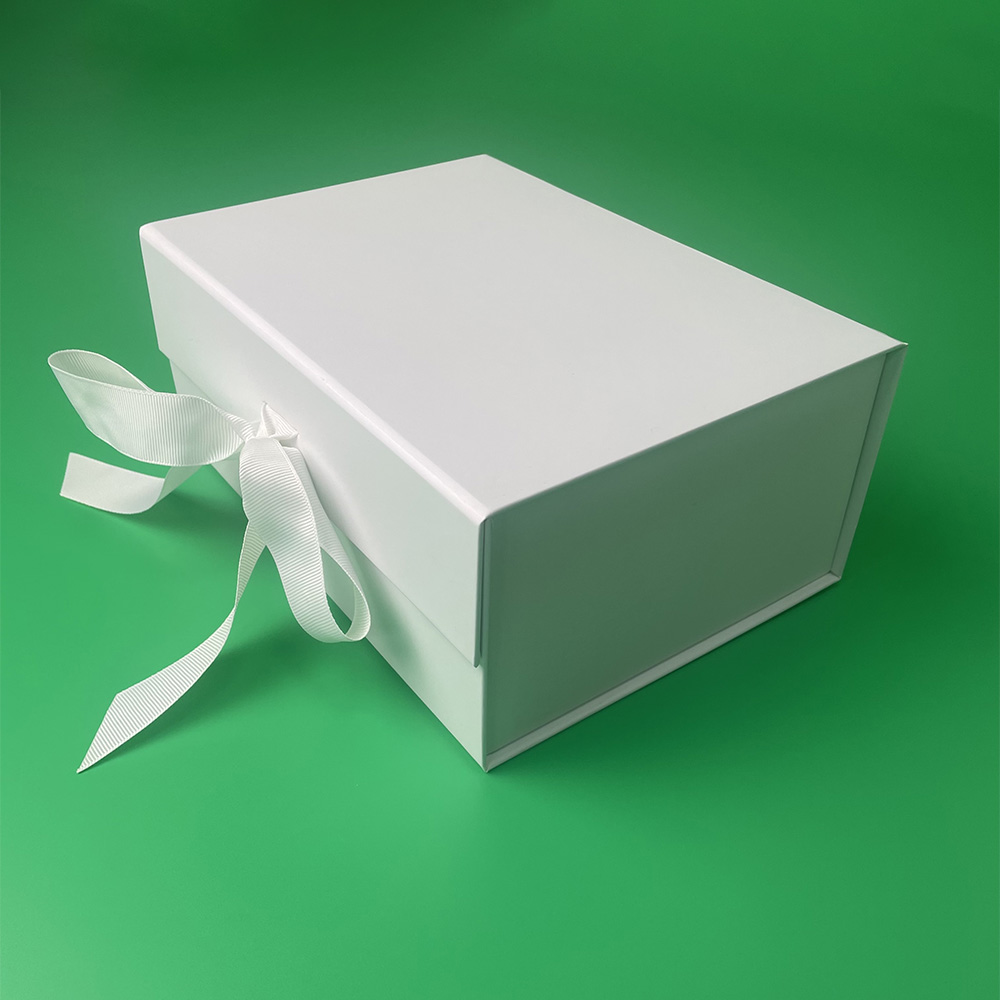Recycled folding gift packaging box (4)